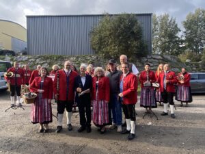 Geburtstagsständchen für Hans Plasch